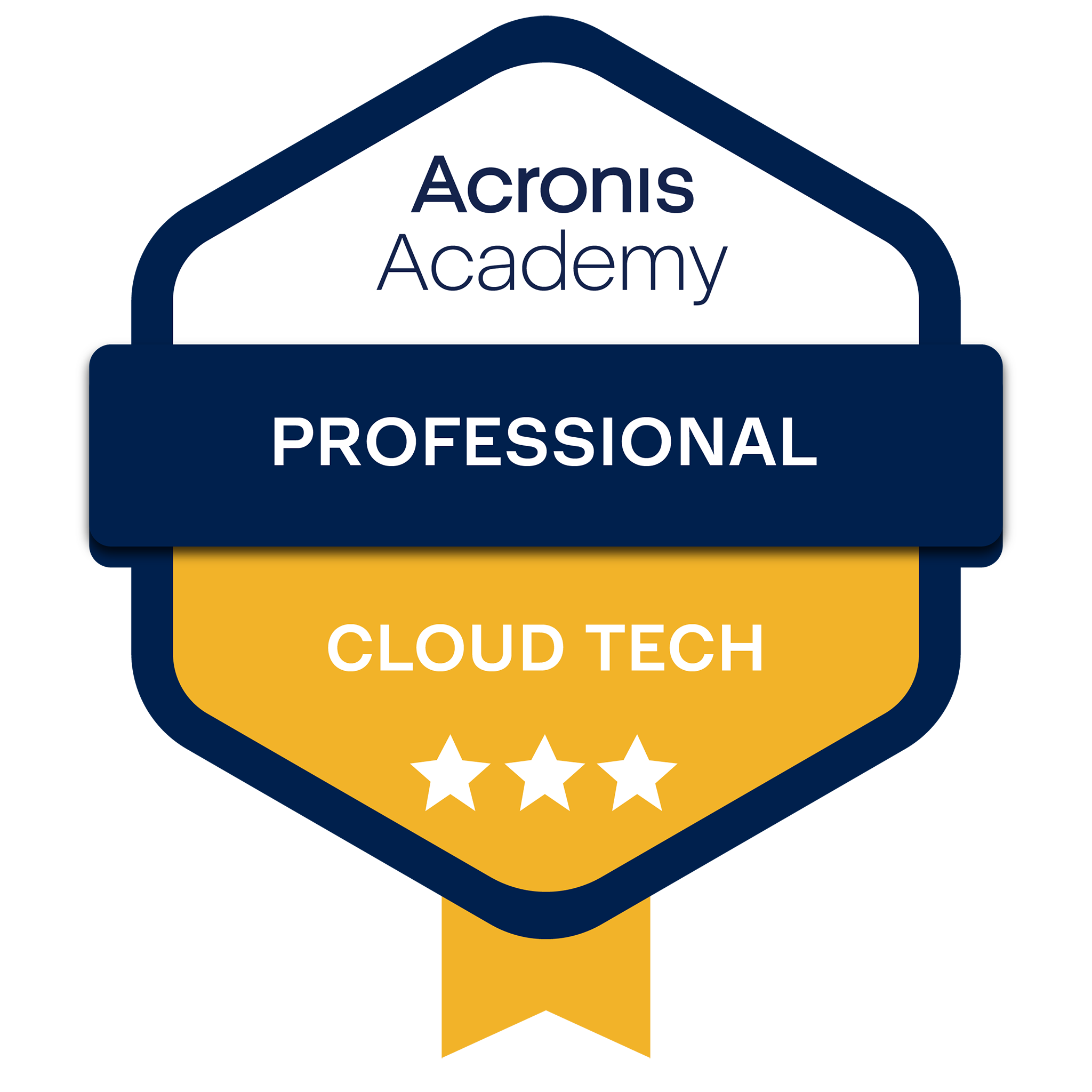 Certificação Acronis Cloud Tech